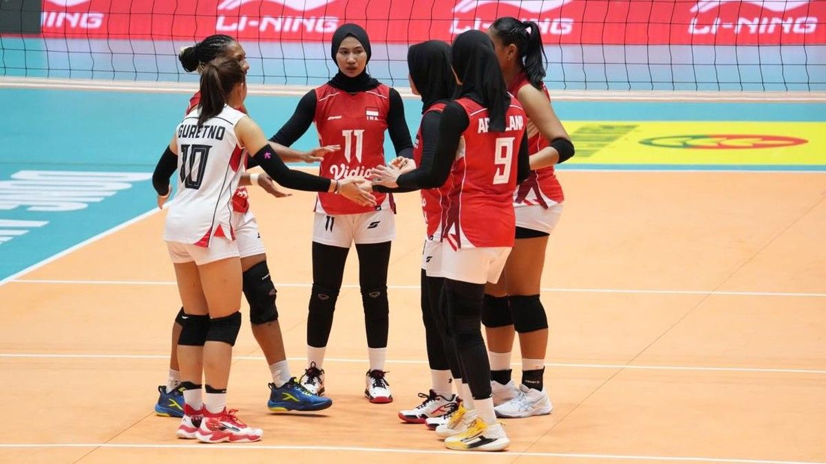 Timnas Voli Putri Indonesia Incar Runner Up SEA V Cup 2026