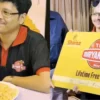 Pramit Kumar Das Menangkan Kontes Makan Biryani Gratis Seumur Hidup