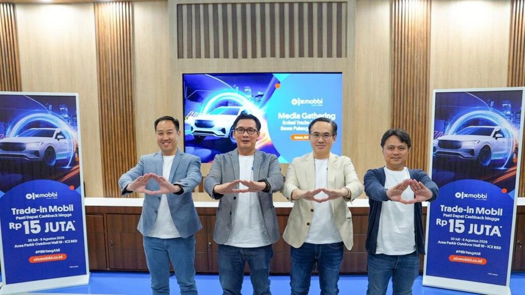 OLXmobbi Catat Peningkatan Tren Tukar Tambah Mobil di GIIAS