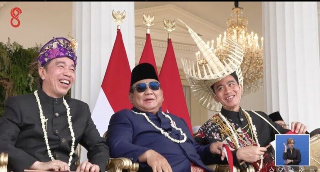 Gerindra Sebut Posisi Duduk Prabowo di Istana Bukan Simbol Politik