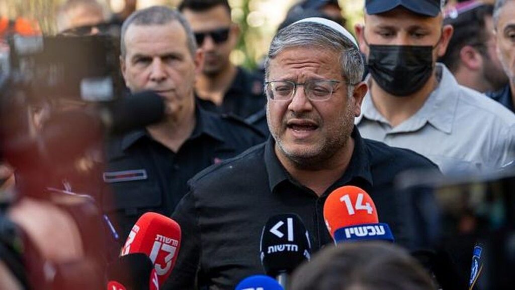 Ben Gvir Pamer Pembangunan Fasilitas Hukuman Gantung Palestina