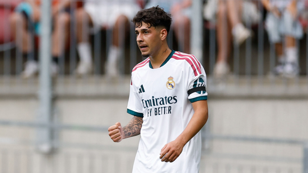 Alexis Ciria Cetak Gol Saat Debut Bersama Real Madrid