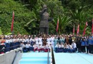Ahmad Dhani dan Maia Estianty Hadiri Upacara HUT ke-81 RI