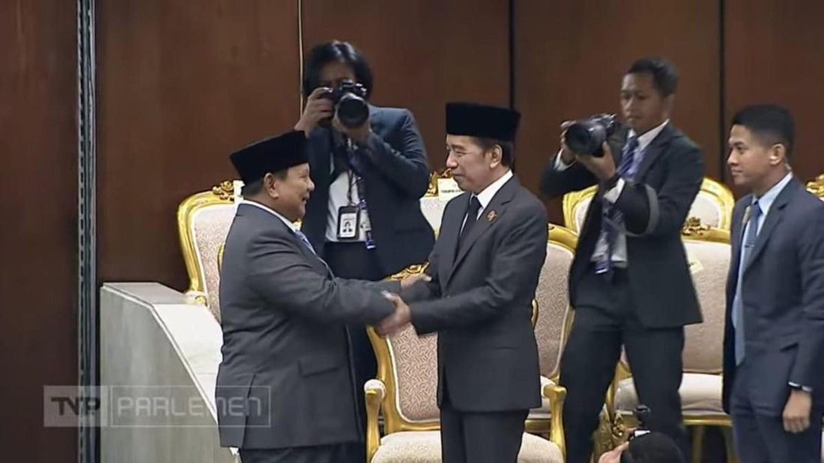 Prabowo Subianto Temui Jokowi dan Tegaskan Program Pendidikan di MPR