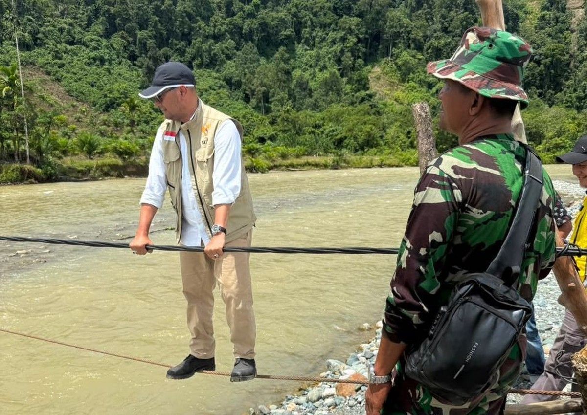 Harapan Baru Warga Sikundo Lewat Pembangunan Jembatan Gantung