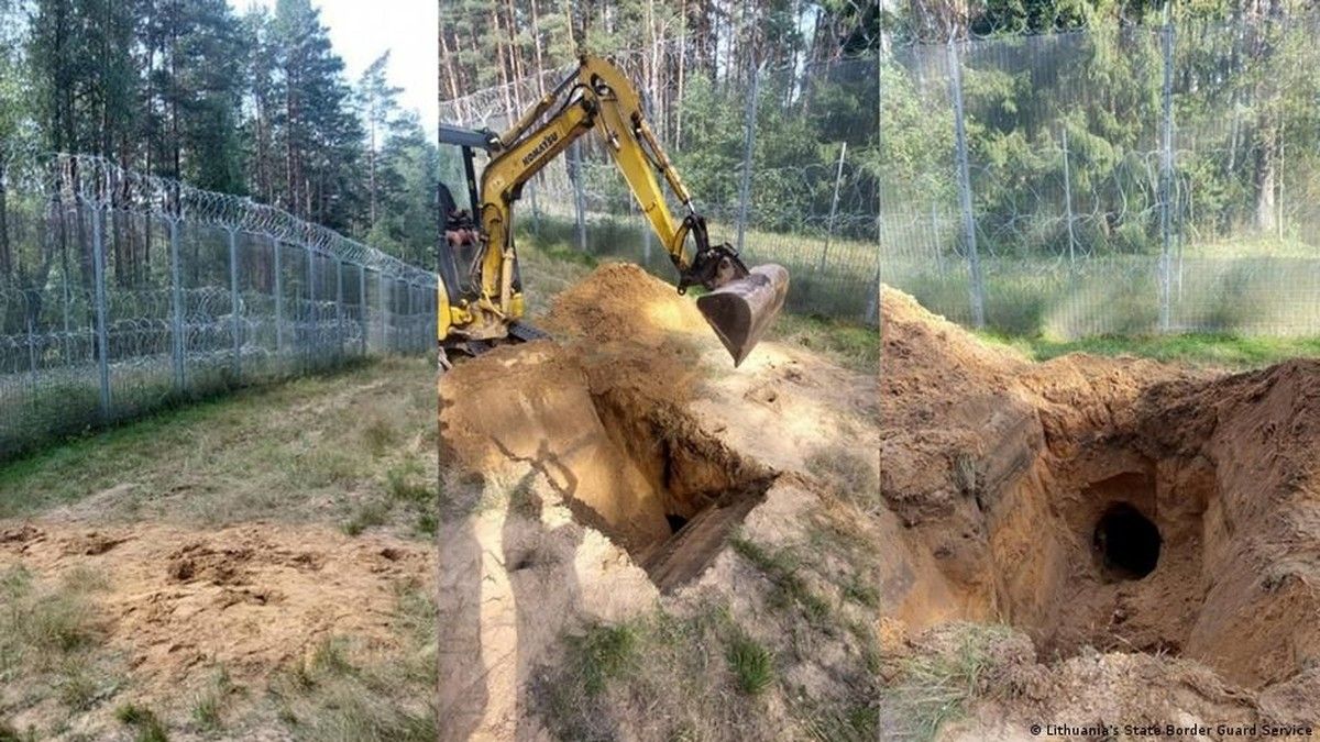 Lithuania Tangkap Migran Lewat Terowongan Bawah Tanah Perbatasan Belarus