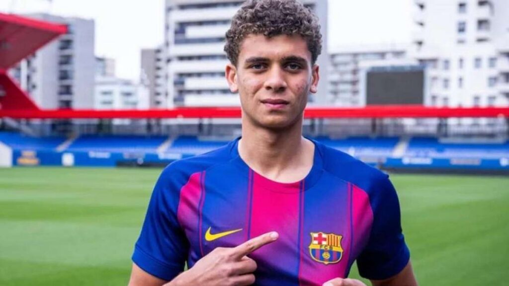 Hamza Abdelkarim Cetak Dua Gol Barcelona Lawan Birmingham City