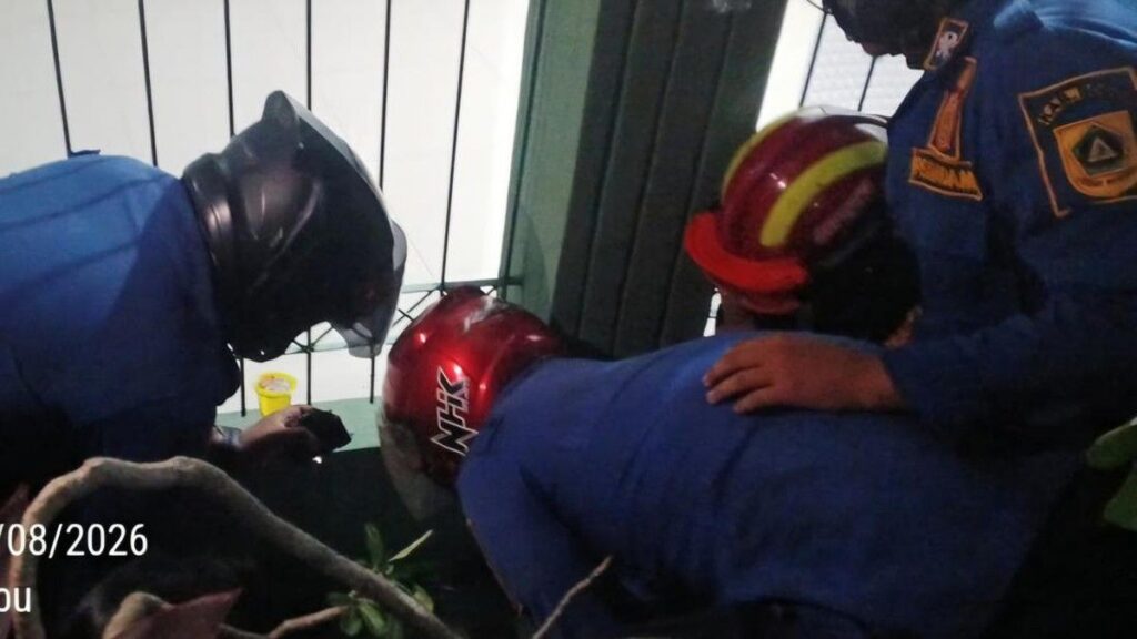 Anak 10 Tahun Terjepit Penutup Selokan di Parung, Bogor Dievakuasi Damkar