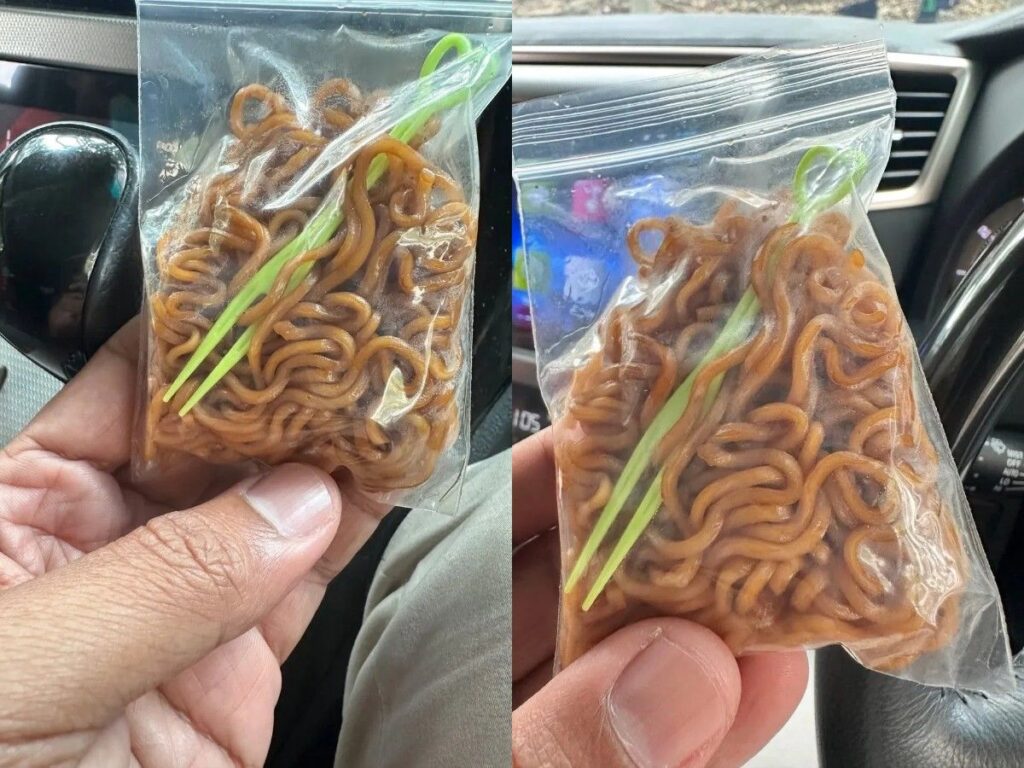 Ayah di Malaysia Kejut dengan Porsi Mi Goreng Rp4.000 yang Sangat Kecil
