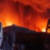 Kebakaran Pangkalan Bus PO Sinar Jaya Bekasi Hanguskan 50 Unit