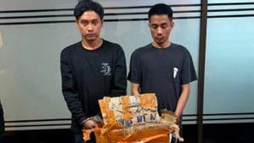 Bareskrim Polri Gagalkan Penyelundupan 10 Kilogram Ganja