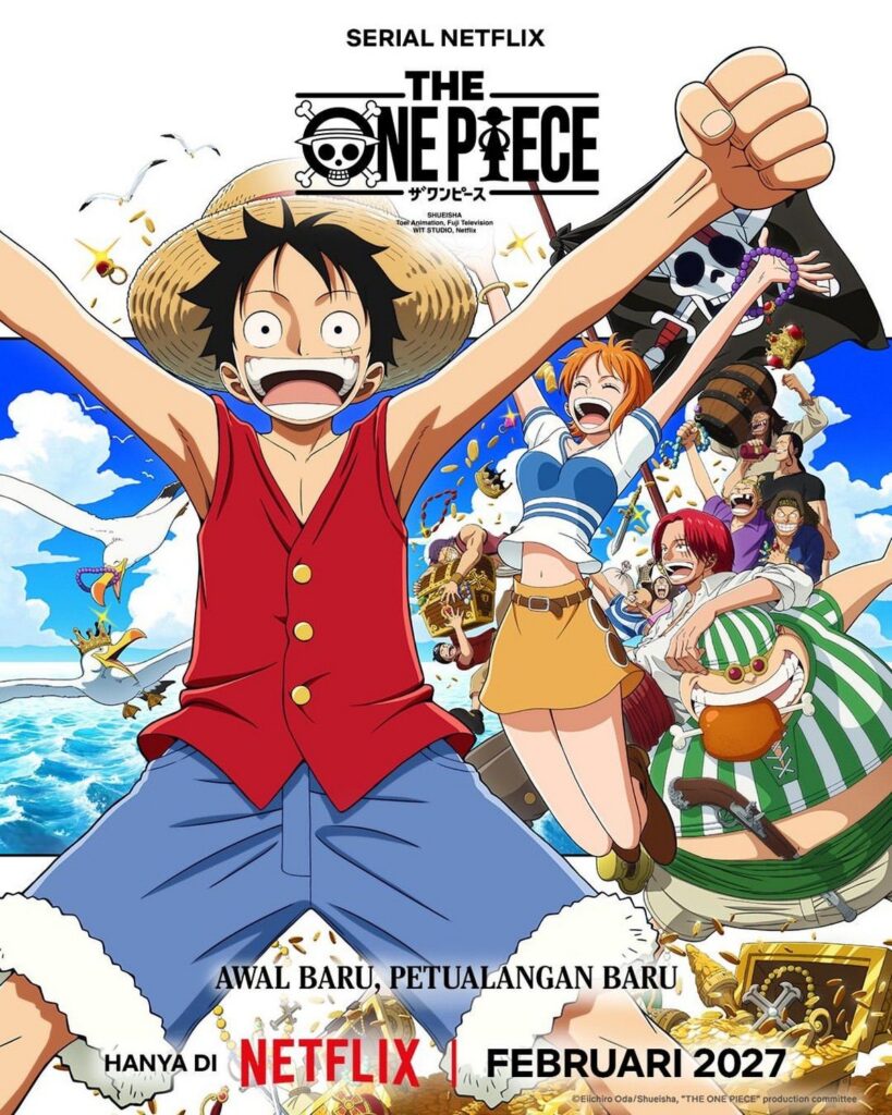 Netflix Umumkan Remake Anime The One Piece Tayang Februari 2027