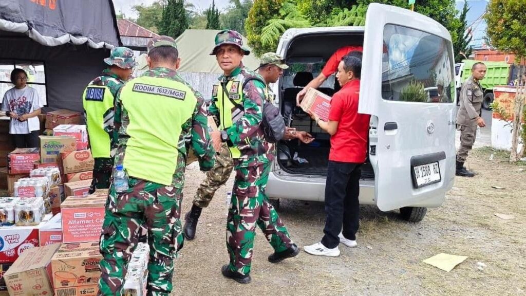 Alfamart Salurkan Bantuan Darurat Korban Gempa Nusa Tenggara Timur