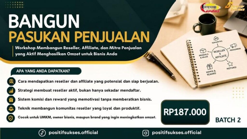 Kelas Online Detik Event Siap Mentransformasi Sistem Reseller Bisnis