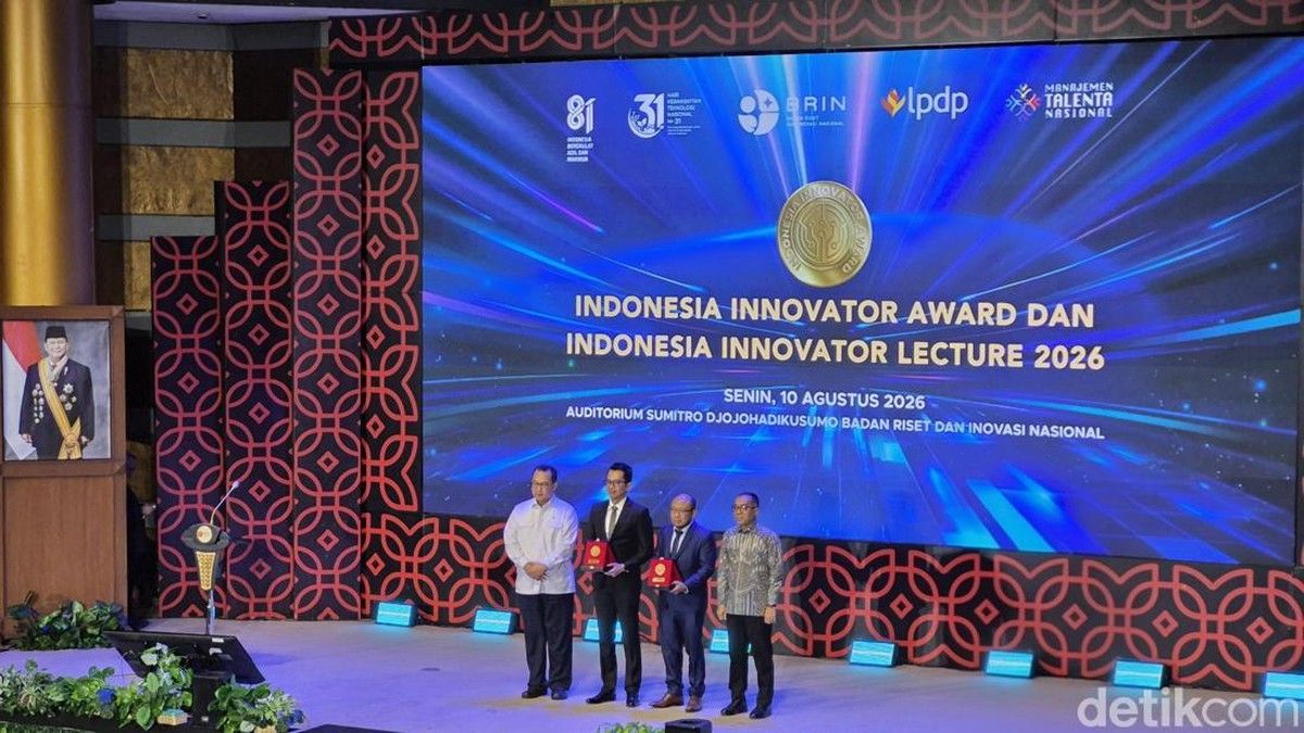 Prof Agus Purwanto Raih Indonesia Innovator Awards 2026 dari BRIN