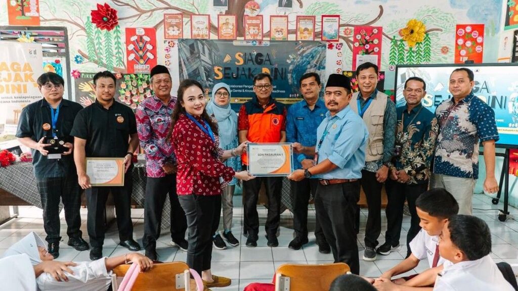 Pemkab Serang Pasang Sistem EWS Gempa Bumi di SDN Pasauran 1