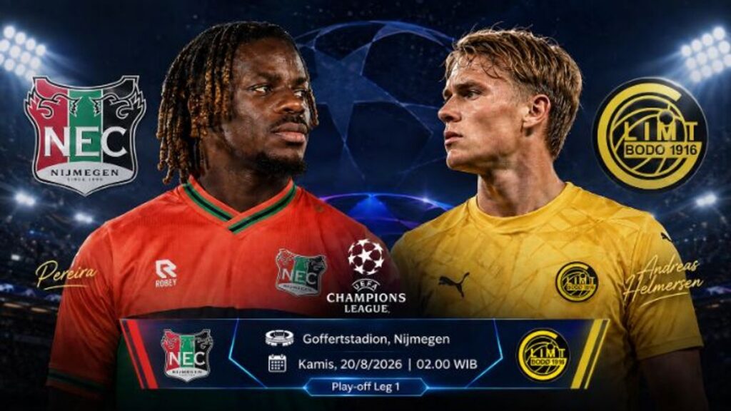 NEC Nijmegen Tantang Bodo Glimt pada Playoff Liga Champions