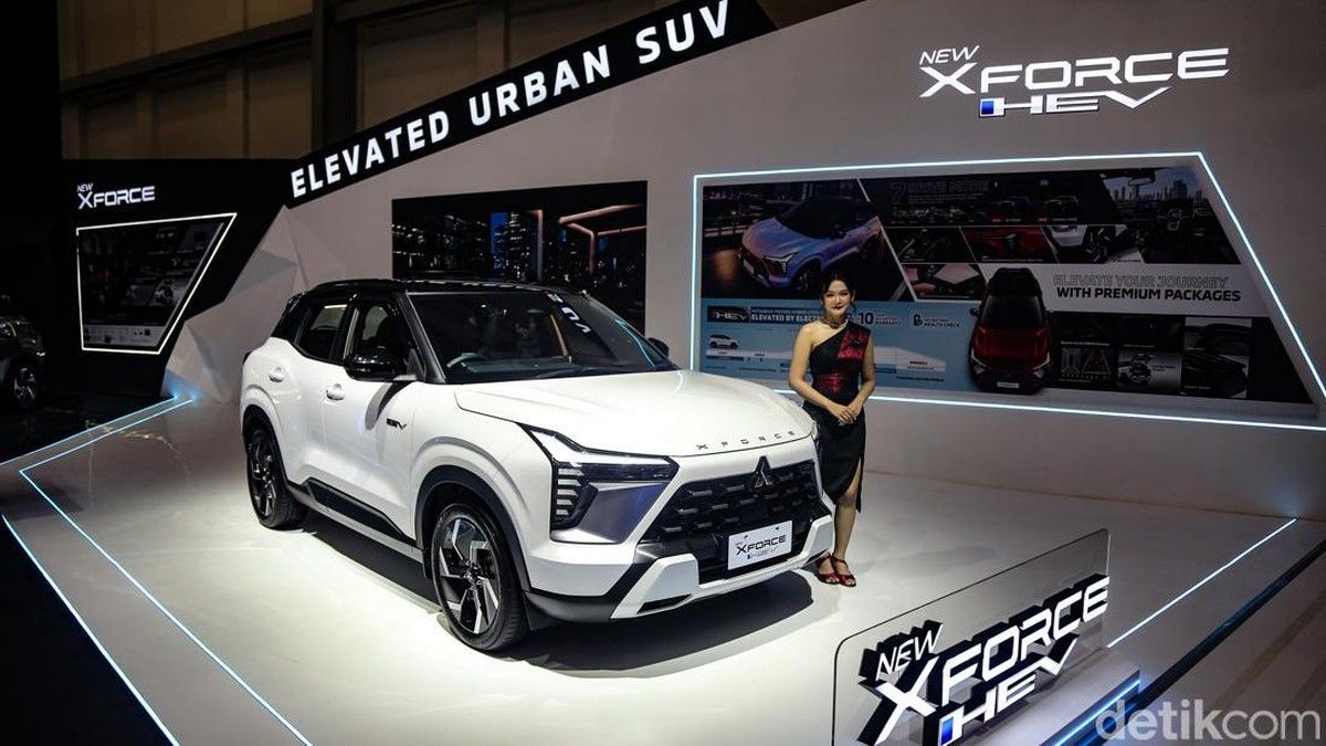 Mitsubishi XForce Hybrid Tembus Jakarta Bali Satu Tangki