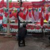 Pedagang Musiman Atribut Kemerdekaan Mulai Padati Kawasan Jatinegara