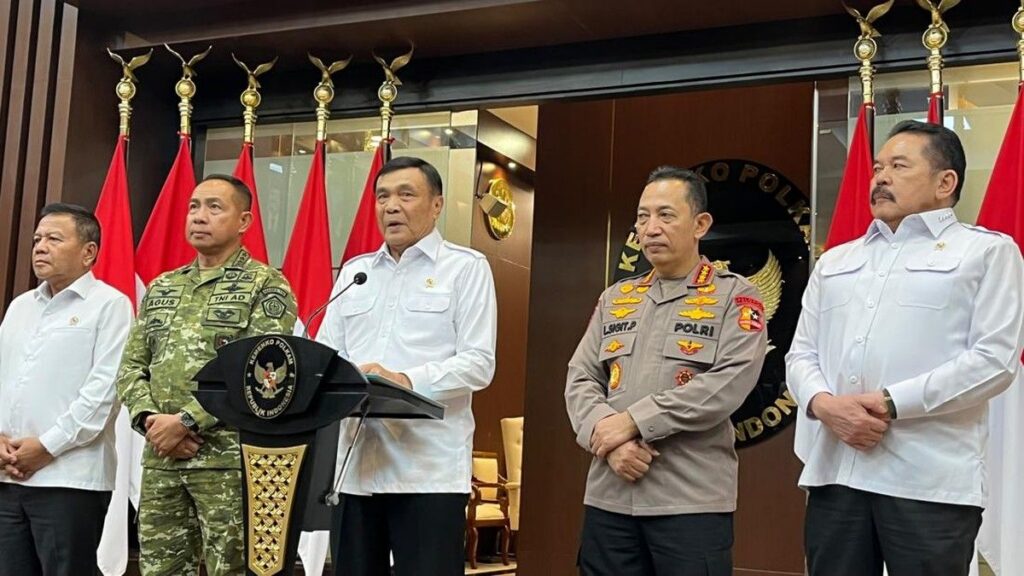 Menko Polkam Djamari Chaniago Pastikan Situasi Keamanan Nasional Kondusif