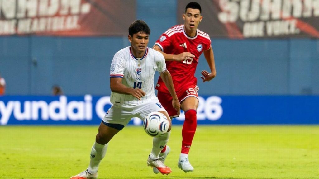 Thailand Tundukkan Singapura 3-1 pada Semifinal Kejuaraan ASEAN 2026