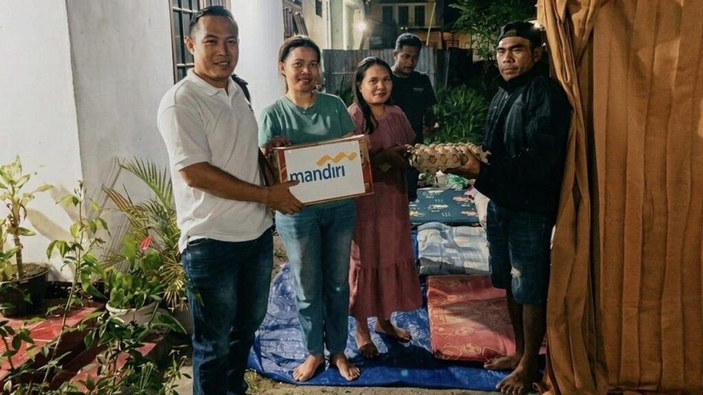 Bank Mandiri Salurkan Bantuan untuk Korban Gempa Magnitudo 7,7 di NTT