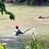 Buaya Teror Warga Cipeundeuy Sukabumi dan Mangsa Belasan Ternak